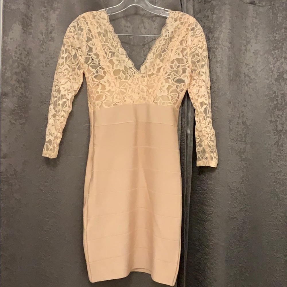 Hot BEBE dress.